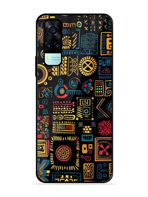 Tribal Tapestry Glossy Soft Edge Case for Vivo Y53S Chachhi