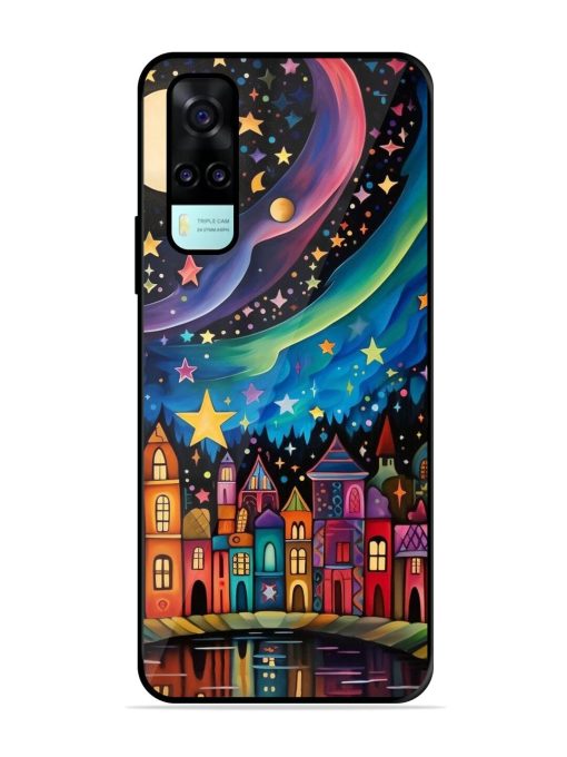 Starlit Village Glossy Soft Edge Case for Vivo Y53S Chachhi