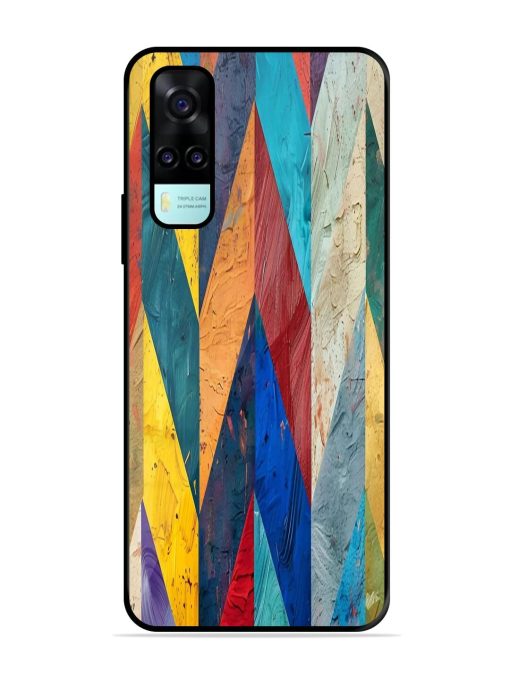 Abstract Tapestry Glossy Soft Edge Case for Vivo Y53S Chachhi