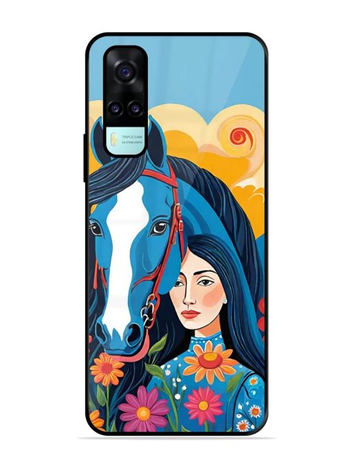 Equine Enchantment Glossy Soft Edge Case for Vivo Y53S Chachhi