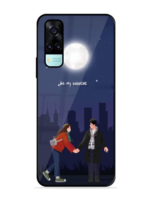 Moonlight Proposal Glossy Soft Edge Case for Vivo Y53S Chachhi