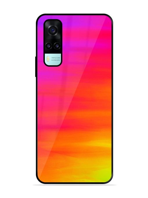 Neon Horizon Glossy Soft Edge Case for Vivo Y53S Chachhi