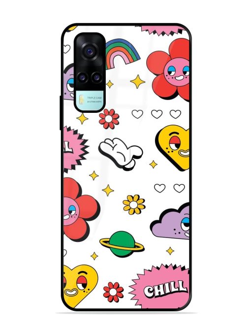 Whimsical Wonderland Glossy Soft Edge Case for Vivo Y53S Chachhi