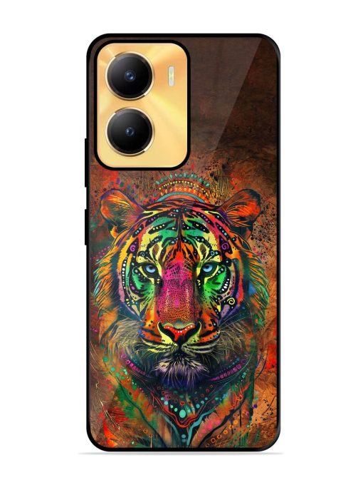 Cosmic Tiger Glossy Soft Edge Case for Vivo Y56 (5G) Chachhi