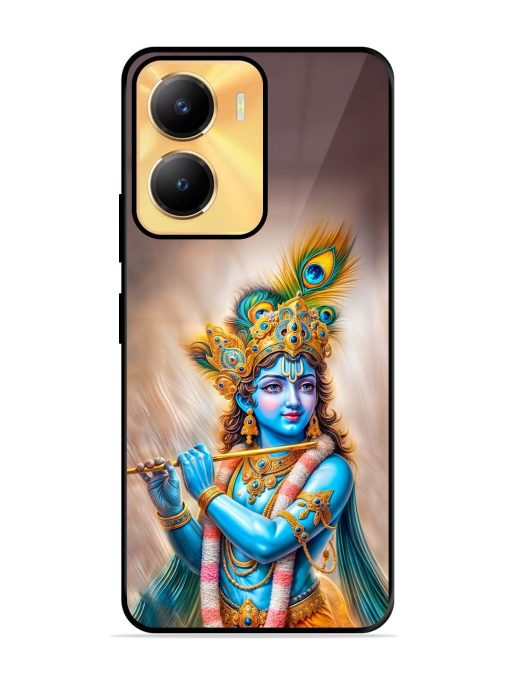 Divine Krishna Glossy Soft Edge Case for Vivo Y56 (5G) Chachhi