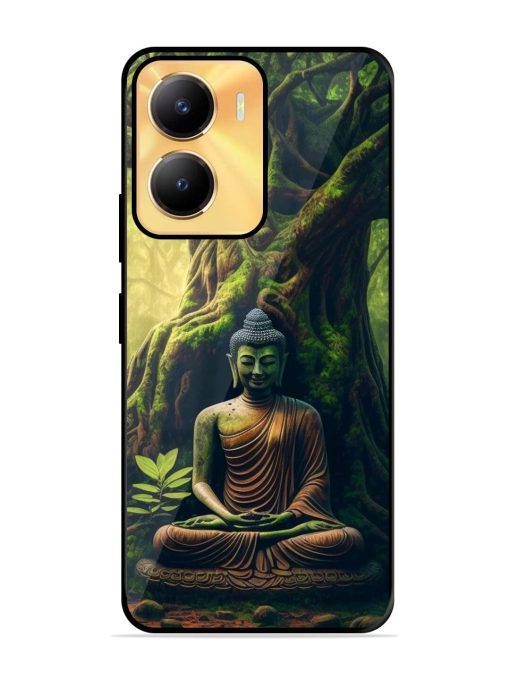 Green Buddha Art Glossy Soft Edge Case for Vivo Y56 (5G) Chachhi