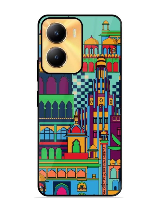 Indian Tapestry Glossy Soft Edge Case for Vivo Y56 (5G) Chachhi