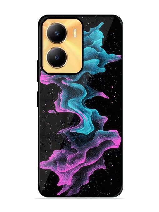 Cosmic Currents Glossy Soft Edge Case for Vivo Y56 (5G) Chachhi