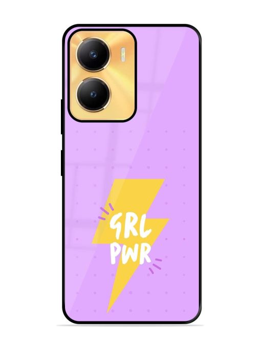 Girl Power Spark Glossy Soft Edge Case for Vivo Y56 (5G) Chachhi