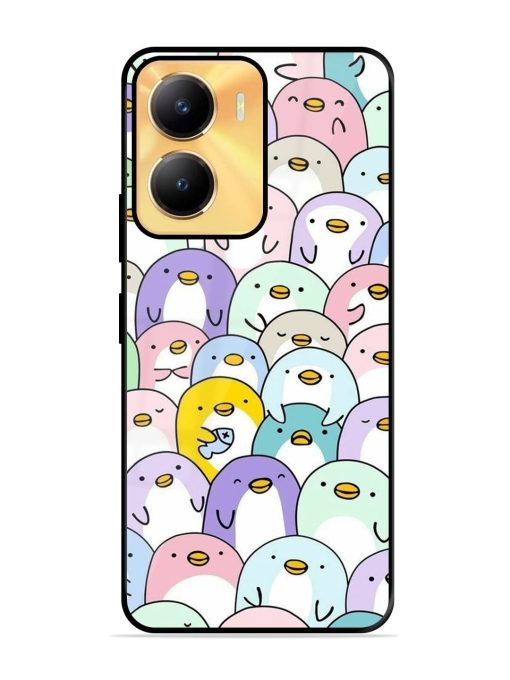 Penguin Party Glossy Soft Edge Case for Vivo Y56 (5G) Chachhi