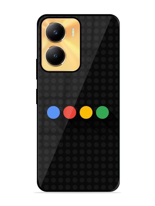 Google Dots Glossy Soft Edge Case for Vivo Y56 (5G) Chachhi