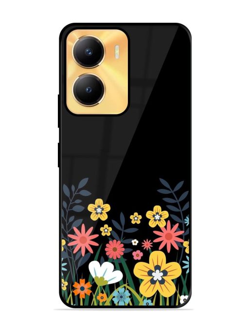 Floral Night Sky Glossy Soft Edge Case for Vivo Y56 (5G) Chachhi