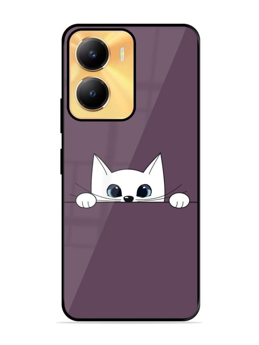 Peek-A-Boo Kitty Glossy Soft Edge Case for Vivo Y56 (5G)