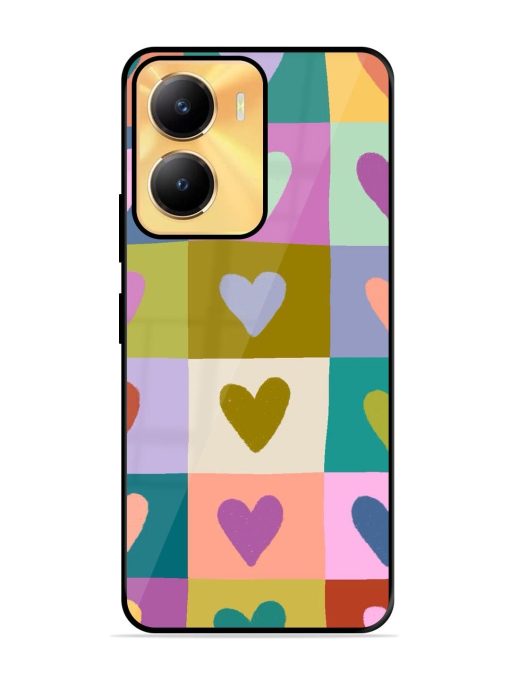 Box Of Hearts Glossy Soft Edge Case for Vivo Y56 (5G) Chachhi