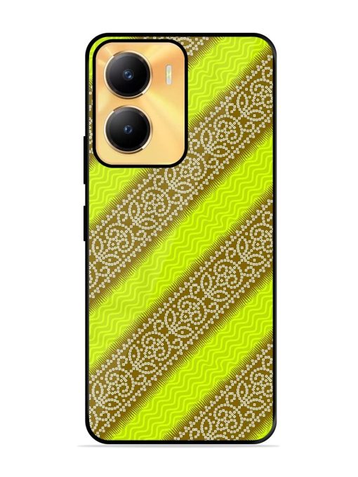 Golden Bandana Bliss Glossy Soft Edge Case for Vivo Y56 (5G) Chachhi