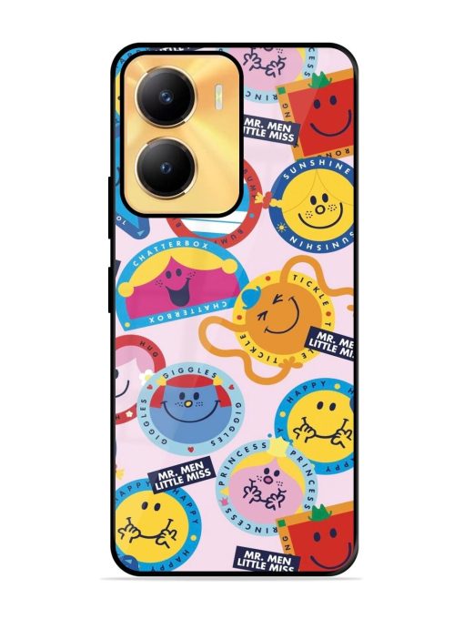 Whimsical Mr. Men & Little Miss Glossy Soft Edge Case for Vivo Y56 (5G) Chachhi