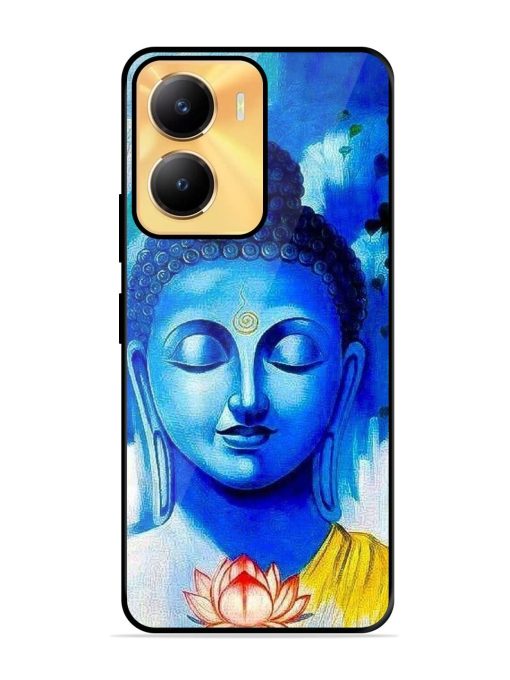 Serene Buddha With Lotus Glossy Soft Edge Case for Vivo Y56 (5G) Chachhi