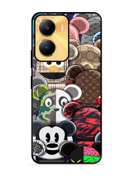 Streetwear Bearbrick Extravaganza Glossy Soft Edge Case for Vivo Y56 (5G) Chachhi