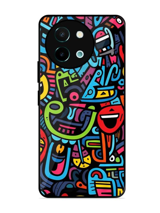 Doodlephoria Glossy Soft Edge Case for Vivo Y58 (5G) Chachhi