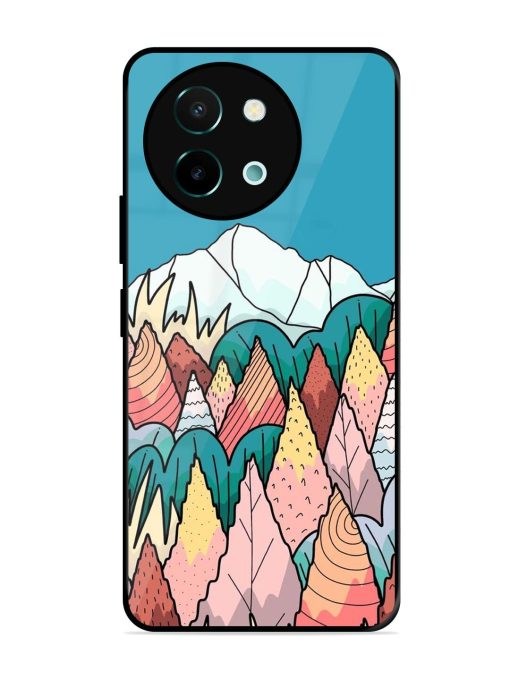 Mountain Dreamscape Glossy Soft Edge Case for Vivo Y58 (5G)