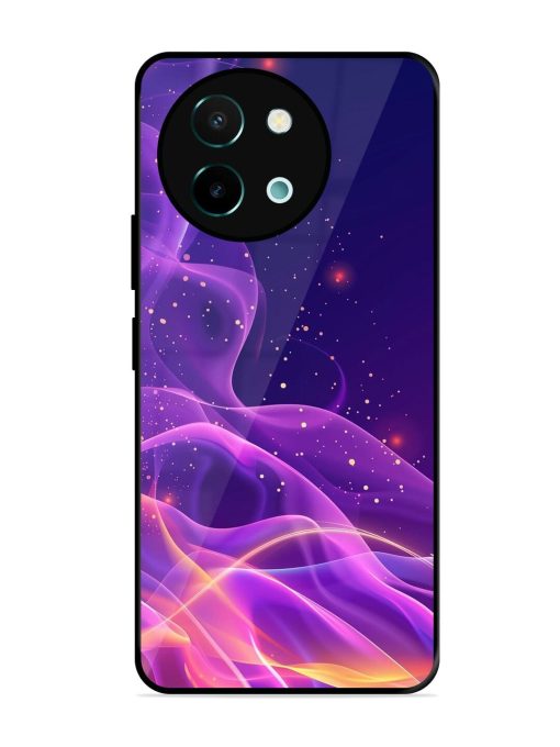 Cosmic Currents Glossy Soft Edge Case for Vivo Y58 (5G) Chachhi