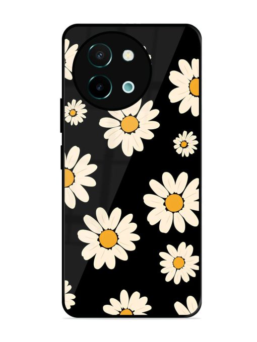 Daisies In The Night Glossy Soft Edge Case for Vivo Y58 (5G) Chachhi