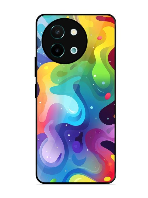 Rainbow River Glossy Soft Edge Case for Vivo Y58 (5G) Chachhi