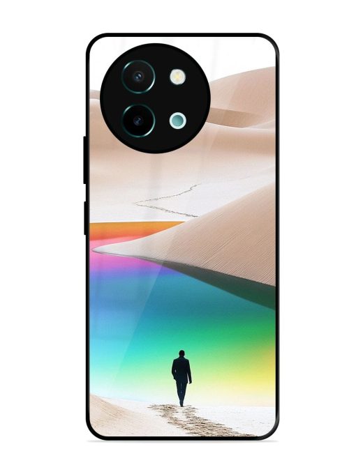 Desert Dreams Glossy Soft Edge Case for Vivo Y58 (5G) Chachhi