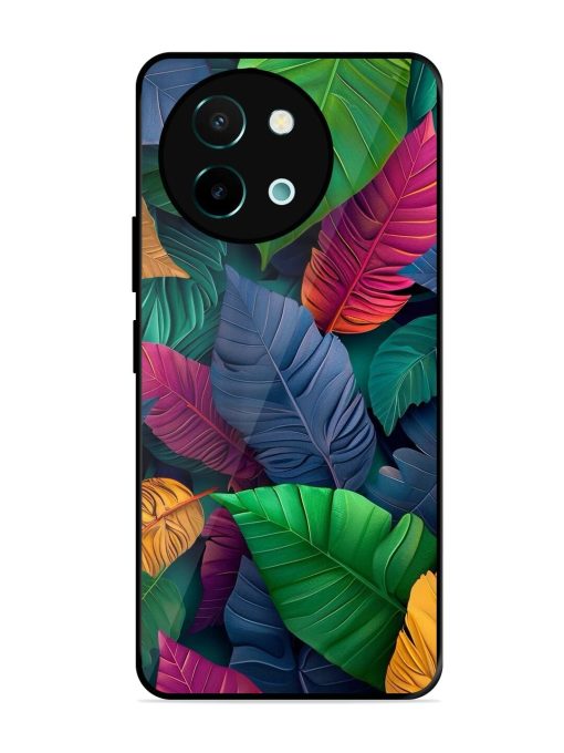 Tropical Tapestry Glossy Soft Edge Case for Vivo Y58 (5G) Chachhi