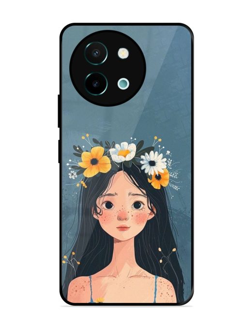 Gurl Art Glossy Soft Edge Case for Vivo Y58 (5G) Chachhi