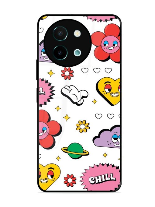 Whimsical Wonderland Glossy Soft Edge Case for Vivo Y58 (5G) Chachhi