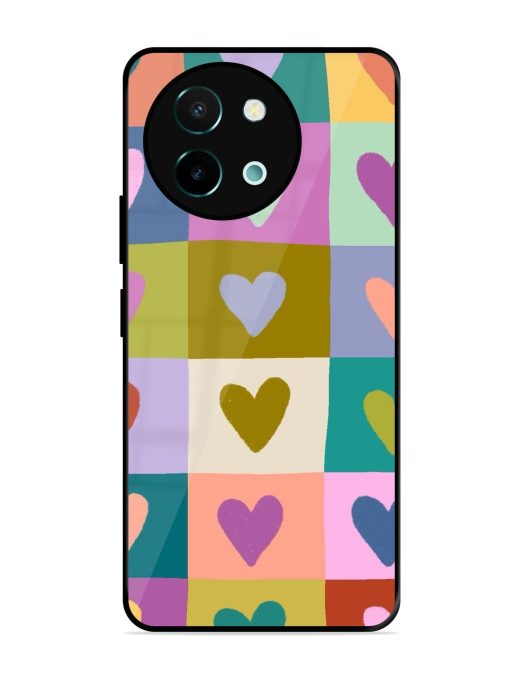 Box Of Hearts Glossy Soft Edge Case for Vivo Y58 (5G) Chachhi