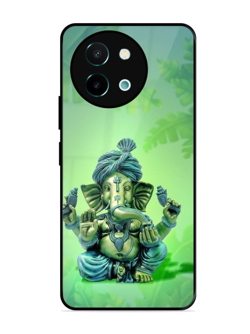 Ganesha, The Remover Of Obstacles Glossy Soft Edge Case for Vivo Y58 (5G) Chachhi