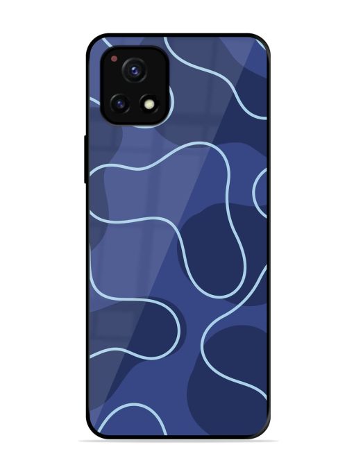 Midnight Maze Glossy Soft Edge Case for Vivo Y72 (5G) Chachhi