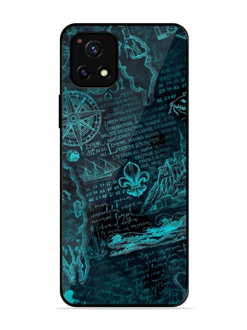 Nautical Notebook Glossy Soft Edge Case for Vivo Y72 (5G) Chachhi