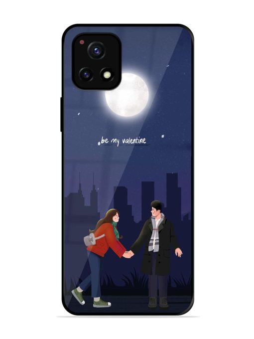 Moonlight Proposal Glossy Soft Edge Case for Vivo Y72 (5G) Chachhi