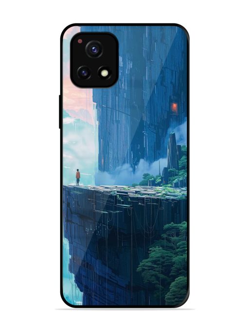 Solitude In The Sky Glossy Soft Edge Case for Vivo Y72 (5G) Chachhi