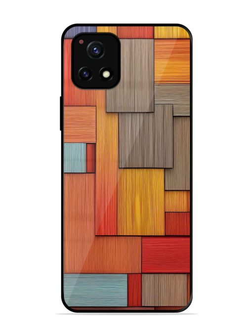 Woodsy Wonders Glossy Soft Edge Case for Vivo Y72 (5G) Chachhi