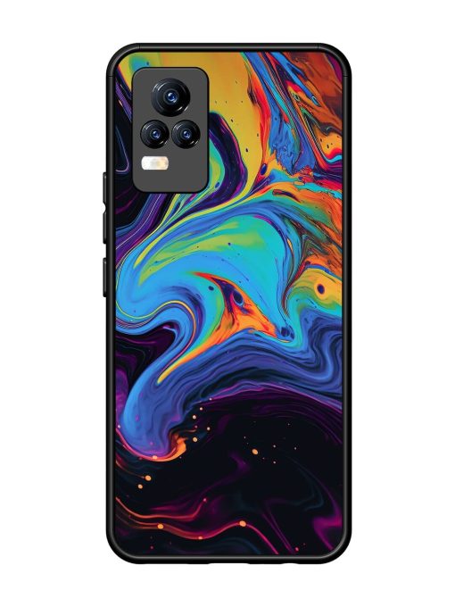 Liquid Dreamscape Glossy Soft Edge Case for Vivo Y73 Chachhi