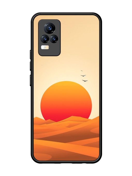 Desert Sunset Glossy Soft Edge Case for Vivo Y73 Chachhi