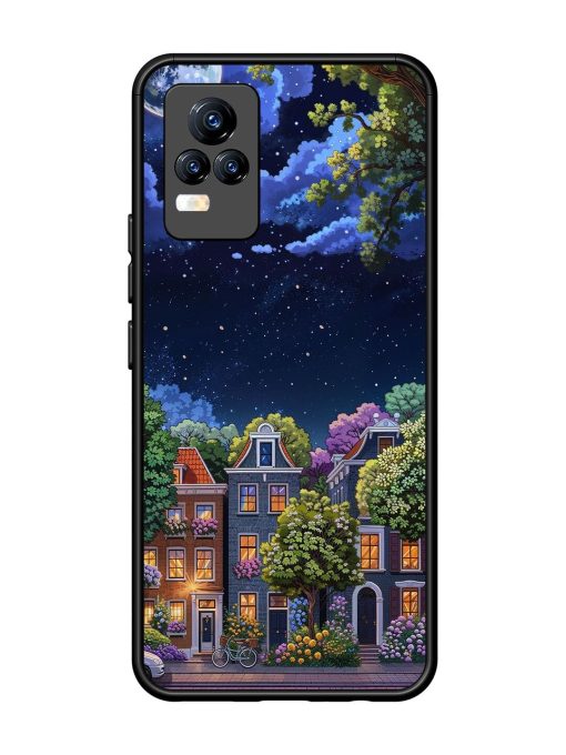 Moonlit Streets Glossy Soft Edge Case for Vivo Y73 Chachhi