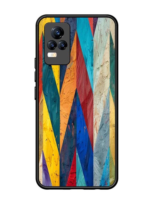 Abstract Tapestry Glossy Soft Edge Case for Vivo Y73 Chachhi