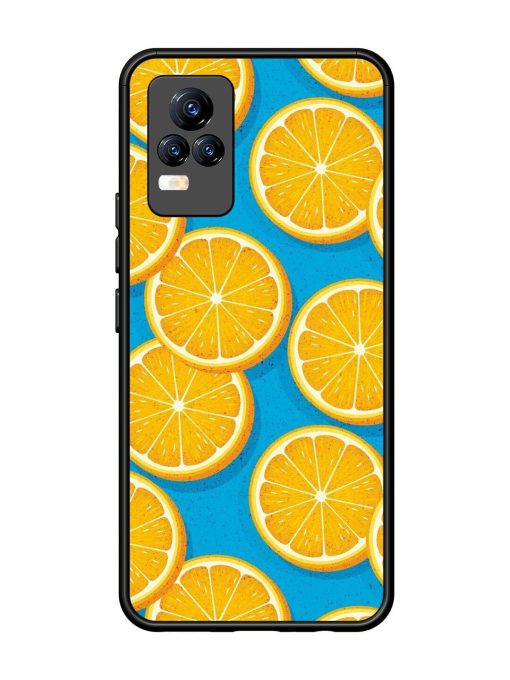 Citrus Symphony Glossy Soft Edge Case for Vivo Y73 Chachhi