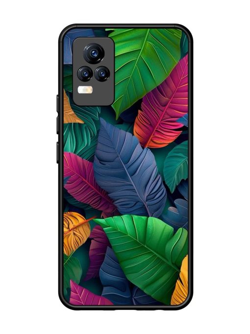 Tropical Tapestry Glossy Soft Edge Case for Vivo Y73 Chachhi