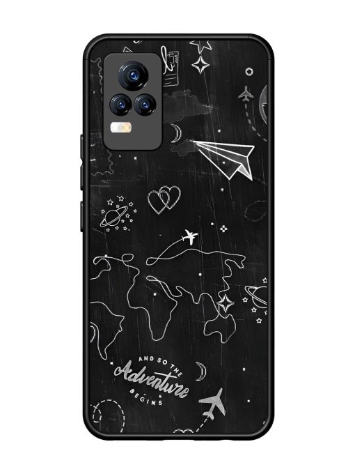 Wanderlust Sketchbook Glossy Soft Edge Case for Vivo Y73 Chachhi