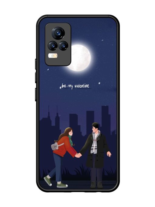 Moonlight Proposal Glossy Soft Edge Case for Vivo Y73 Chachhi