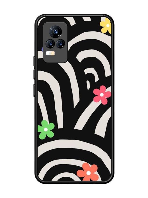 Rainbow Arcs Glossy Soft Edge Case for Vivo Y73 Chachhi