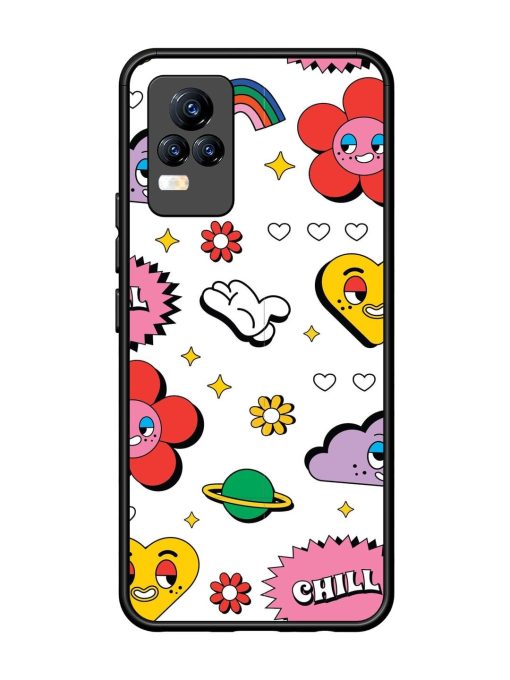 Whimsical Wonderland Glossy Soft Edge Case for Vivo Y73 Chachhi