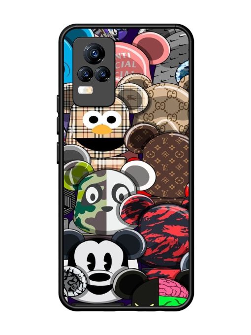 Streetwear Bearbrick Extravaganza Glossy Soft Edge Case for Vivo Y73 Chachhi