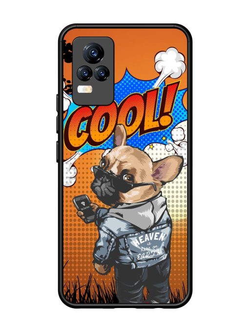 Cool Pup Glossy Soft Edge Case for Vivo Y73 Chachhi